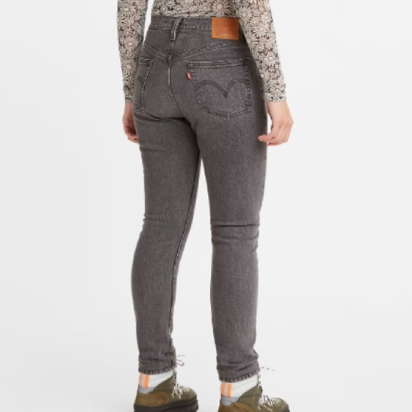 Levi’s 501 S Skinny Dark Gray Denim Jeans Size 31 - Picture 13 of 13